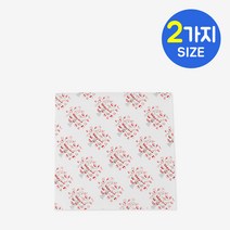 나우스팩 해피푸드 레드 코팅랩지 (1 000장) - 2가지 사이즈, 해피 코팅랩지 1호 (270x270) 1000장, 1개, 1개