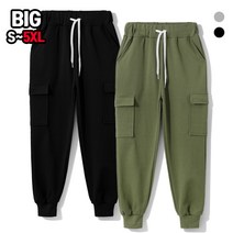 남녀공용 빅사이즈 카고조거팬츠 (MDLP513BM)