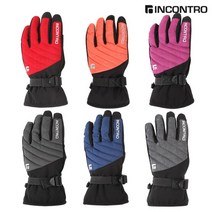 [루디스] 인콘트로 스마트 다운힐 방수 스키 보드장갑, 색상/사이즈:인콘트로 스마트 다운힐 장갑 (그레이/M)