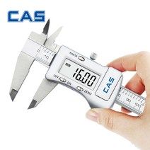 카스 DC200-1 디지털 버니어 캘리퍼스 200mm/0.01mm 제도기 초정밀 노기스 줄자, 1개