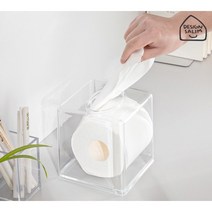 앤트 투명 아크릴 티슈케이스 휴지케이스