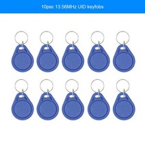 rf카드복사 rfid복사기 Rfid nfc 리더기 스마트 칩 클로너 핸드 헬드 125khz-13.56mhz 복사기 액세스 제어 키 체인 복사기 태그 배지 프로그래머, UIDK-10