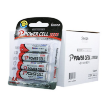신콘 AA충전지 4조 블리스터 POWERCELL3333B, 4개입, 3개