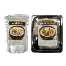 부산명물 돼지국밥 이북식 아바이 순대국밀키트 즉석식품순대 해장국, 아바이순대국