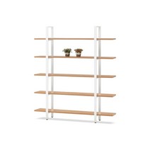 [(주)티에스퍼니처] 피렉장 사무용책장 1200, 선택:발티모 / 선택2:화이트프레임