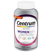 Centrum 센트룸 실버 여성 멀티비타민 우먼 50+ 200정, 기본