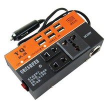 캠핑 시거잭 자동차 인버터 1500W 피크 전력 다기능 범용 DC 12V~220V 다중 보호 변환기, A, China