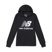 뉴발란스 뉴발란스 NB 에센셜 후드티 여자 후디 WT03550-BK