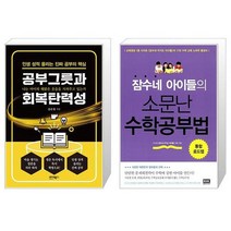 공부그릇과 회복탄력성 + 잠수네 아이들의 소문난 수학공부법 (마스크제공)