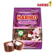 하리보 샤말로우 초코 마시멜로우 160g 발렌타인데이 선물