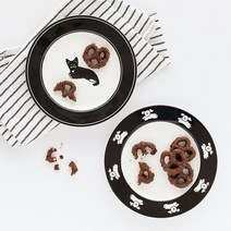 바보사랑 Little PaPer 세라믹 플레이트 스몰.로마네, 시도, 단품