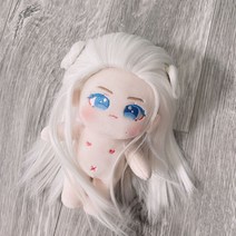 무속성 인형 솜인형 아이돌 만들기 diy 바디 몸통 TNT시대소년단 류요문 피규어 송 20cm 솜와바갈이 스타 굿즈, 02번 스켈레톤 내장(출생증명편, 04번 송아헌 백발 소년 누드바