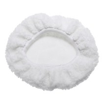 화이트 울 폴리싱 버핑 버퍼 슬리브 패드 키트 자동차 폴리셔 청소 도구 액세서리 240mm 9-10 인치 5 개