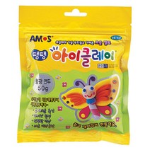 일음쇼핑^^*m아모스)탱탱 아이클레이(50g 형광연두) 완구 미술놀이 어린이 요술점토 유아 아동 공작 장난감일medi^*^, ab*^^선택없는