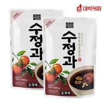 하늘청 수정과 농축액 790ml 2개, 단품