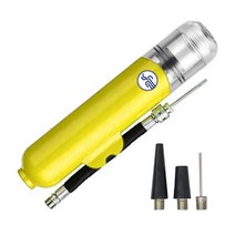 PG휴대용 미니 볼펌프 PGC1003, 옐로우