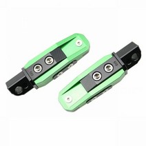 후면 발판 스즈키 GSXR600/750 GSXR1300 하야부사용 풋페그 페달 패드, Green