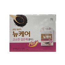 균형 영양식 뉴케어 플러스 고소한 검은깨 200ml 16입, 3.2L, 1개