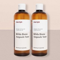 마년공장 수분+보습+촉촉 비피다 바이옴 앰플 토너 400ml, 02_앰플 토너 400ml(2개)