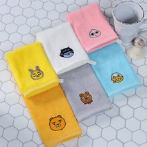 카카오프렌즈 고리 주방타올 핸드타올 어린이집수건, 화이트(네오), 1장