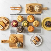 버터미 르뱅쿠키 약과쿠키 수제쿠키 답례품 결혼식 퇴사 휘낭시에 스모어쿠키 크림치즈쿠키 세트6종, 얼그레이레몬쿠키