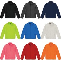 미들넥 경량 폴라폴리스 자켓 후리스 집업 점퍼 학교 회사 단체복 자수 로고 인쇄 9칼라 사은품 유니폼