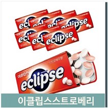 푸들 이클립스 스트로베리향 캔디 사탕 31gx8입 간식 식후 (8694697), 기본
