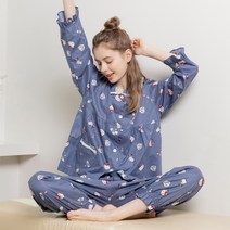 헬로키티레이스카라 수면잠옷)키티잠옷/셋업/파자마세트