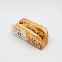 영화관에서 판매된 아메리칸식 칠리소스 치즈핫도그, 146g, 2개