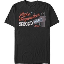 ROCKPANDA Luke Skywalker Second Hand Shop Star Wars 반팔티