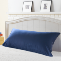 네모라인 스마일 등쿠션(대쿠션)커버 50x110cm 60x110cm(솜 미포함), 네이비