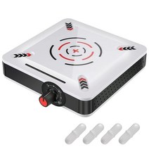 마그네틱 교반기 과학실험 도구 마그네틱 교반기 6.5 인치 2500RPM 속도 실험실 액체 교반용 포함, [01] violet