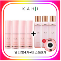 kahi 가히멀티밤4개+가히미스트3개 김고은멀티밤 홈쇼핑멀티밤 연예인멀티밤 가희주름케어 바르는뷰티가희 목주름스틱+화장비누 10g, 멀티밤(4개)+미스트(3개)+화장비누10g