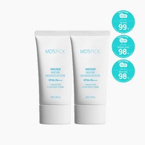 엠디스픽 무향자차 수분 선크림 50ml SPF50+/PA++++ 2개, 선크림 1개+1개