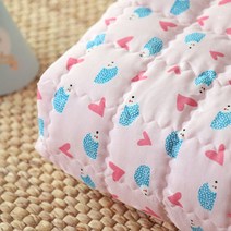 Summer Fabric 누빔원단 무형광 인견 원단 꼰사인견 냉장고원단 고슴도치 핑크