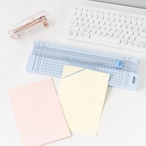 깡냉이삼춘 종이커터기 종이재단기 종이컷팅기 종이자르는칼 빠른배송, 블루