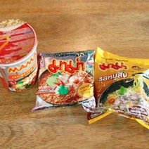 태국라면 마마 포크 플레이버 봉지 55g, 1