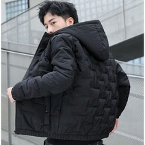 Momolatti 남성 후드 겨울 아웃도어 패딩 점퍼 잠바