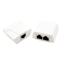 UTP 한선전용 RJ45이더넷 회선절약기(최대입출력 50M) 커넥터 기업용 광 포트 허브 L2