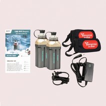 에이네트 방짜 수류탄 배터리 AN-3000B D 2개세트 다이와 시마노 바낙스 전동릴 보조 밧데리, 바낙스 케이블