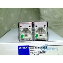 Omron 릴레이 MY4N-GS DC24V, MY4N-GS DC12V