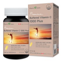 팜그린 버퍼드 비타민C 1000 플러스 1600mg x 90정 철분 항산화 면역력 증가, 8개