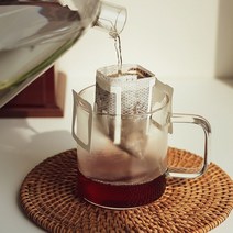 글라스 내열 유리컵 1p 캡슐커피잔 심플한 손잡이유리잔 투명유리잔, 한나 인크레마 유리컵_250ml (1p), 한나 본상품선택