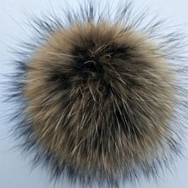 큰 사이즈 DIY 진짜 여우 모피 폼폼 너구리 모피 폼폼 공 자연 모피 폼폼 모자 가방 신발 스카프