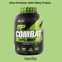 MPCombat 컴뱃 100%웨이 5lb 바닐라맛 73서빙 헬린이보충제 운동전후 프로틴