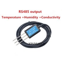 히든센서 RS485 토양 통합 센서 NPK 온도 습도 전도도 PH, 10 RS485 T-H-EC