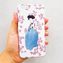 우리일쌍 카드 슬라이드 케이스 신윤복 미인도 패턴 케이스 명화 케이스 (3508860), 아이폰8+