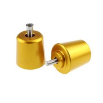 PCX 22mm 오토바이 핸들 바 그립 엔드 캡 끝 플러그 혼다 125 2010-2023 년, 01 Gold