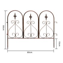 펜스인조넝쿨 사생활보호 펜스가림막 실내외, 크다, 고동색