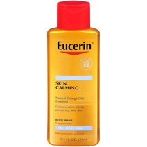 Eucerin Skin Calming Dry Body Wash 유세린 오메가 오일 드라이 스킨 바디 워시 250ml, 1개